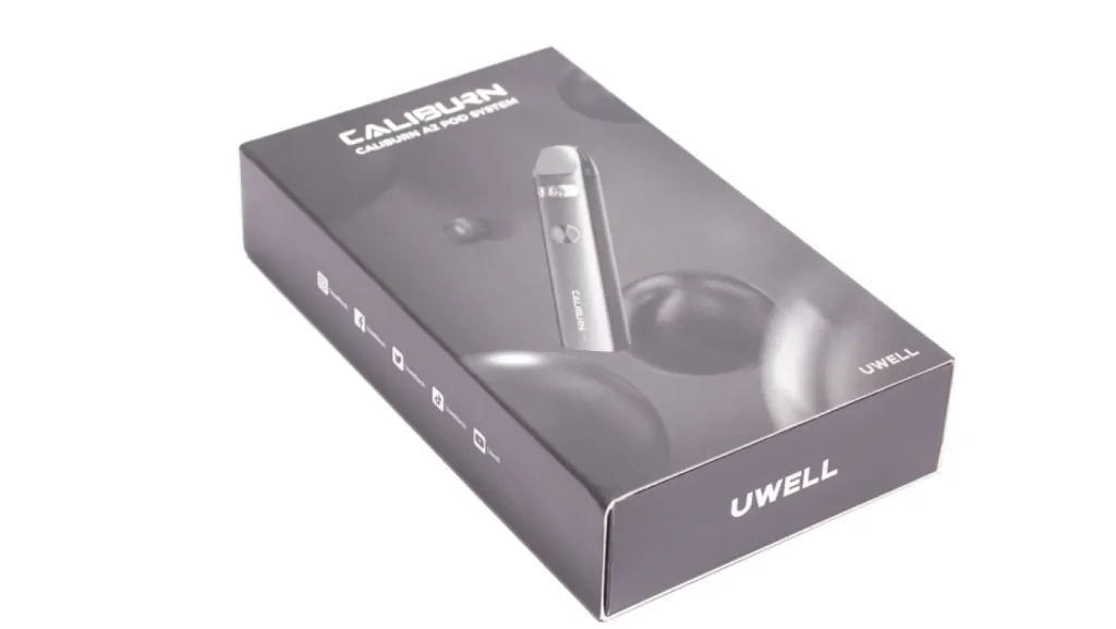 Uwell Caliburn A2 POD Kit compact POD system.