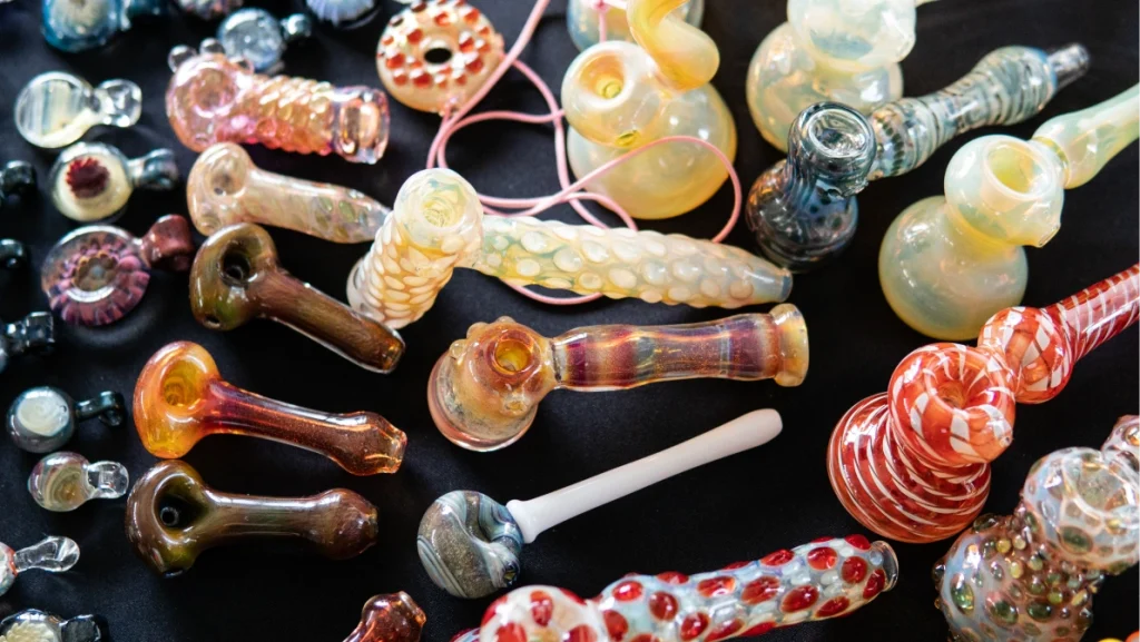 Design accessories for smoking marijuana.